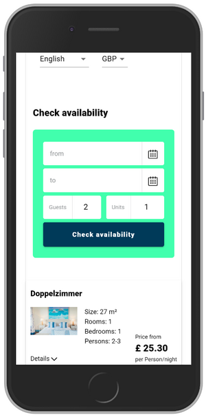 check availability Smartphone